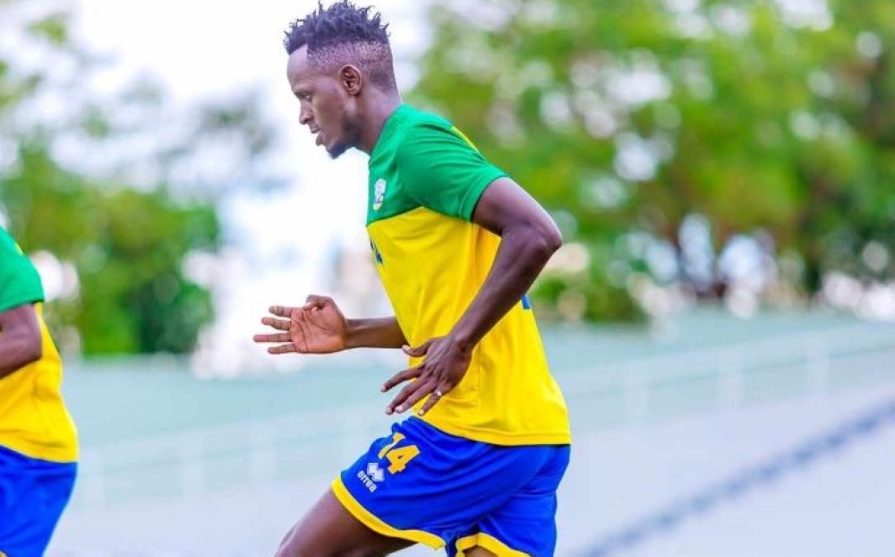 Striker Bienvenue Mugenzi is looking forward to making an impact at the national team ahead of Rwanda’s upcoming World Cup qualifiers against Zimbabwe and South Africa. Courtesy
