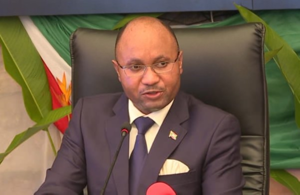 Burundi’s former Prime Minister Alain-Guillaume Bunyoni appeared in court on Wednesday, November 8. INTERNET PHOTO