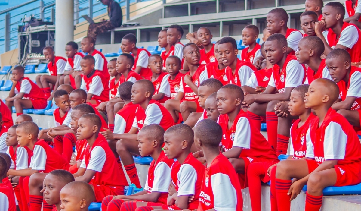 Some of the 43 young football talents had been pre-selected to start with  FC Bayern Munich Academy Rwanda. Some of them were later disqualified because of frauding their identification documents.