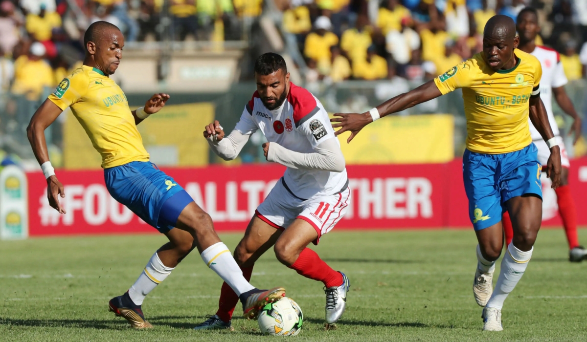 Mamelodi Sundowns will be hoping to overturn a 2-1 deficit against Wydad AC in Casablanca. Internet
