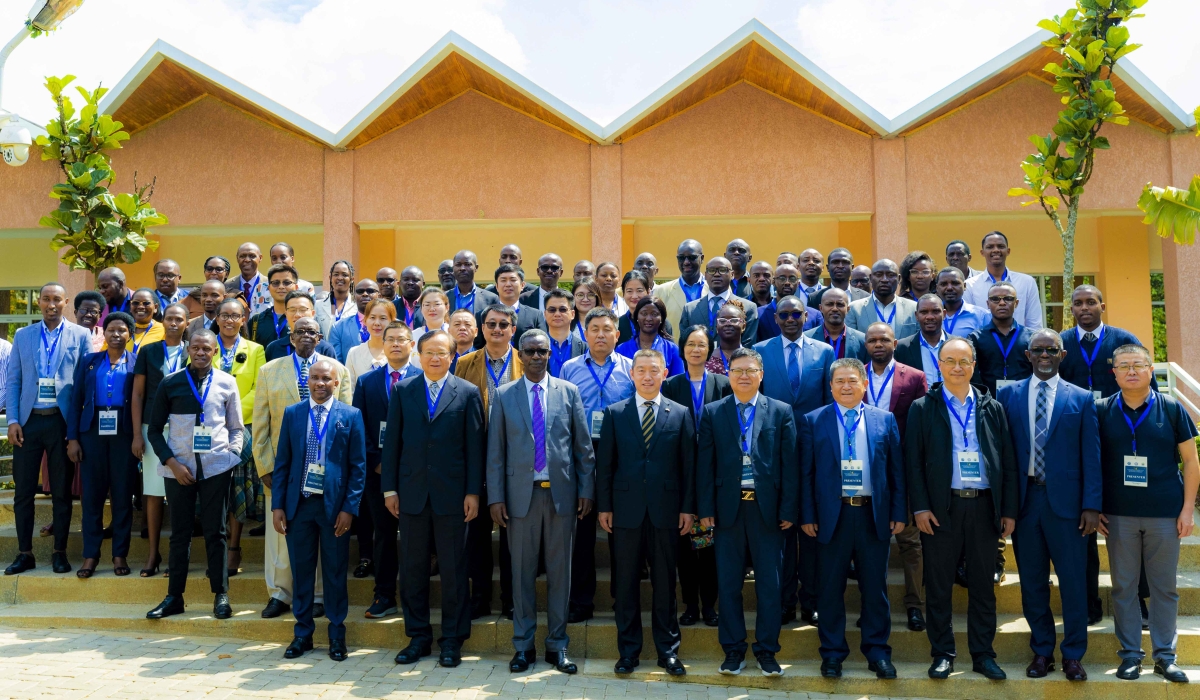 Delegates pose for a group photo during the 6thInternational Conference on Environment, Energy and Development (ICEED2023) in Kigali November 8, 2023. COURTESY