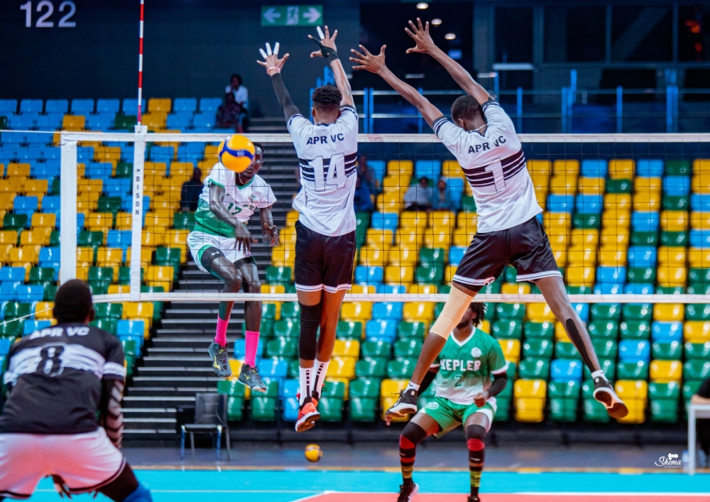 APR VC aims to win the CAVB Zone V Club Championship which kicks off in Kigali on Tuesday and runs through November 19. PHOTO BY SHEMA