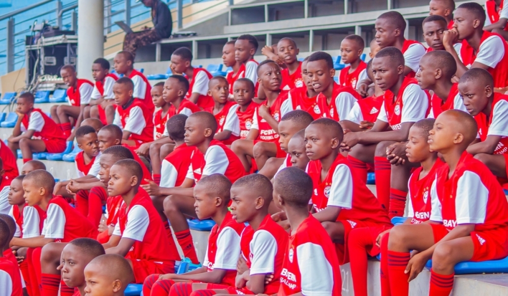 Some of the 43 young football talents had been pre-selected to start with FC Bayern Munich Academy Rwanda. Some of them were later disqualified because of defrauding their identification documents.