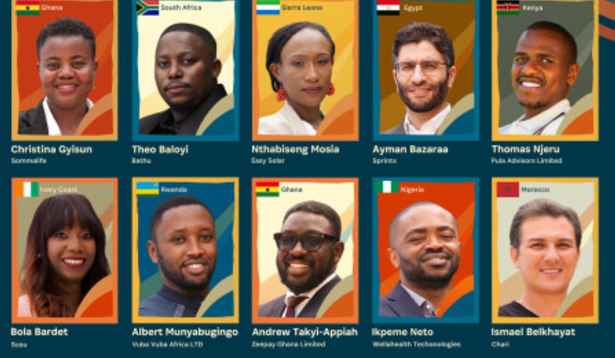 Ten finalists who will be awarded  at the upcoming Africa’s Business Heroes summit in Kigali slated for November 23 through 24. Courtesy