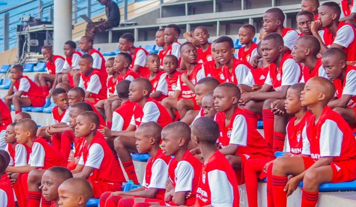 Some of the 43 young football talents had been pre-selected to start with FC Bayern Munich Academy Rwanda. Some of them were later disqualified because of frauding their identification documents.