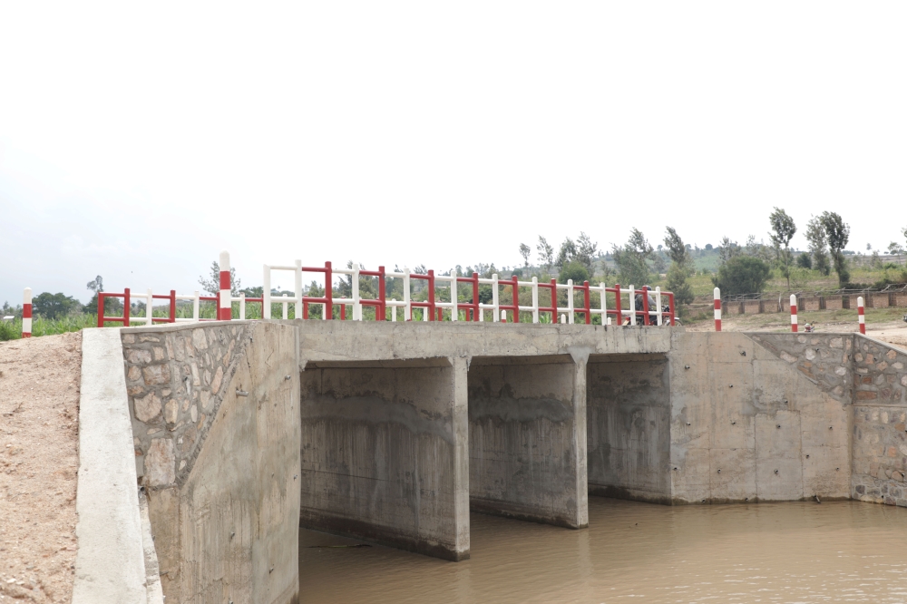 A new bridge worth 269.2 million rwf that has so far facilitated easy movements people in Ruhango District. Courtesy