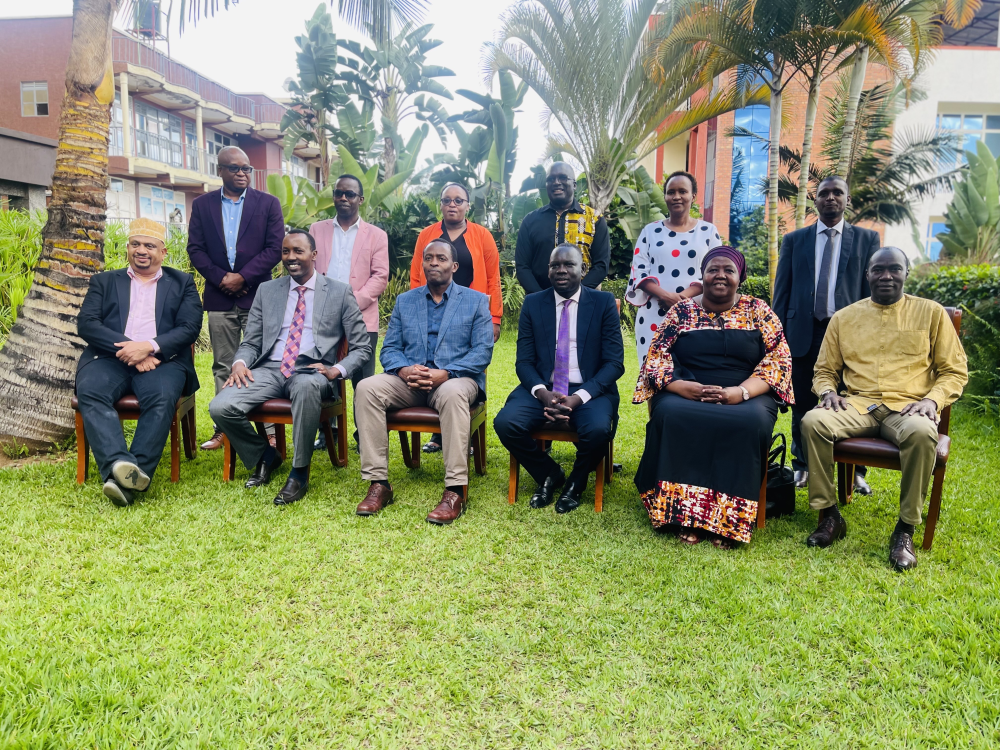 Participants in the first East African Community (EAC) Annual Inter-parliamentary Forum on Sexual Reproductive Health (SRH), or Reproductive, Maternal, Newborn, Child and Adolescent Health (RMNCAH) pose for a group photo in Kigali, November 18, 2023. PHOTOS BY EMMANUEL NTIRENGANYA