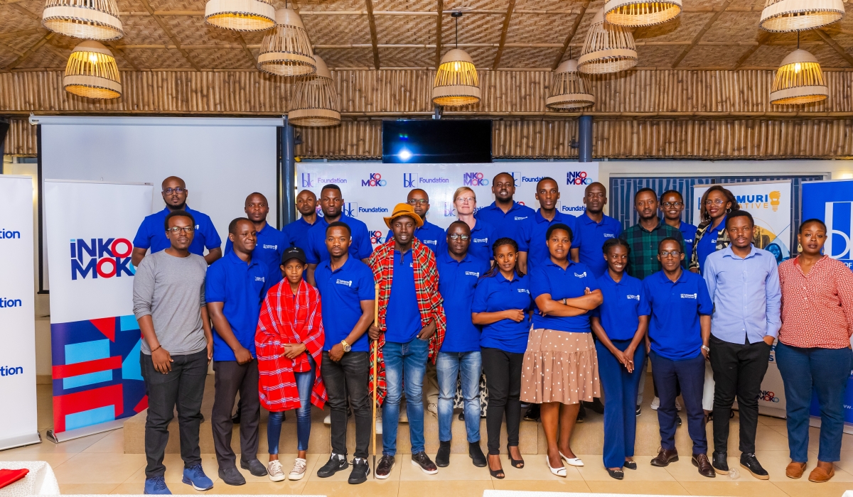 A group of 12 budding entrepreneurs presented their business ideas for interest-free loans in a heightened contest during the 7th edition of the BK Urumuri Initiative. Courtesy