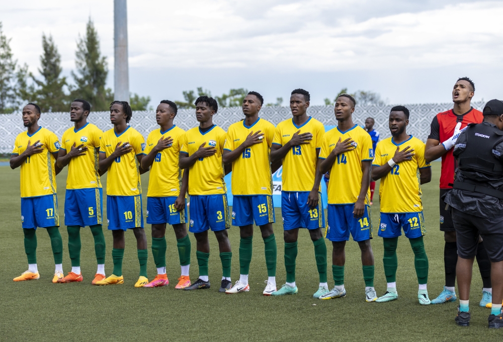Rwanda welcome South Africa at Huye Stadium on Tuesday, November 21, seeking to register first win in their 2026 FIFA World Cup Group C qualifying campaign. OLIVIER MUGWIZA