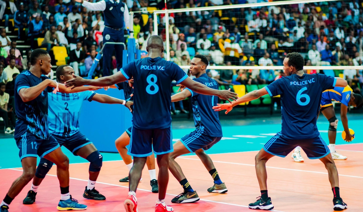 Police volleyball club clinch the men&#039;s title of the Africa Zone V Championship after beating Uganda&#039;s Sport-S in four (3-1) sets in Kigali on Sunday, November 19. Courtesy