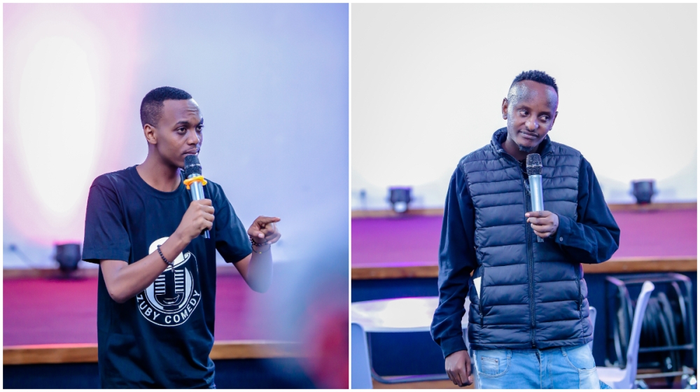 Samson Mucyo (L) and Seth Nshizirungu. COURTESY