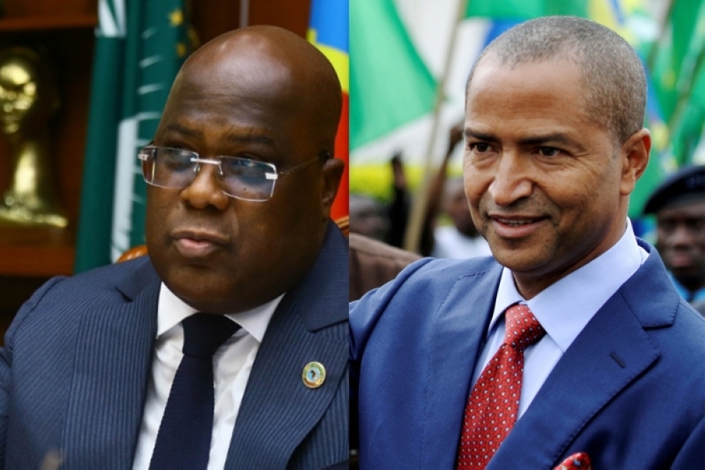 The incumbent, Felix Tshisekedi and Moise Katumbi. Courtesy