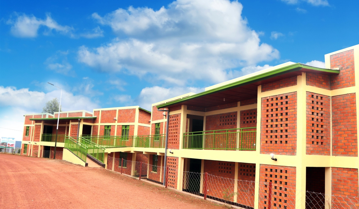 Some of the housing units at the  green model village that was inaugurated on Monday, November 20, 2023, in Kaniga sector of Gicumbi District. The new village is accommodating at least 60 households who relocated from high risk zones in Gicumbi