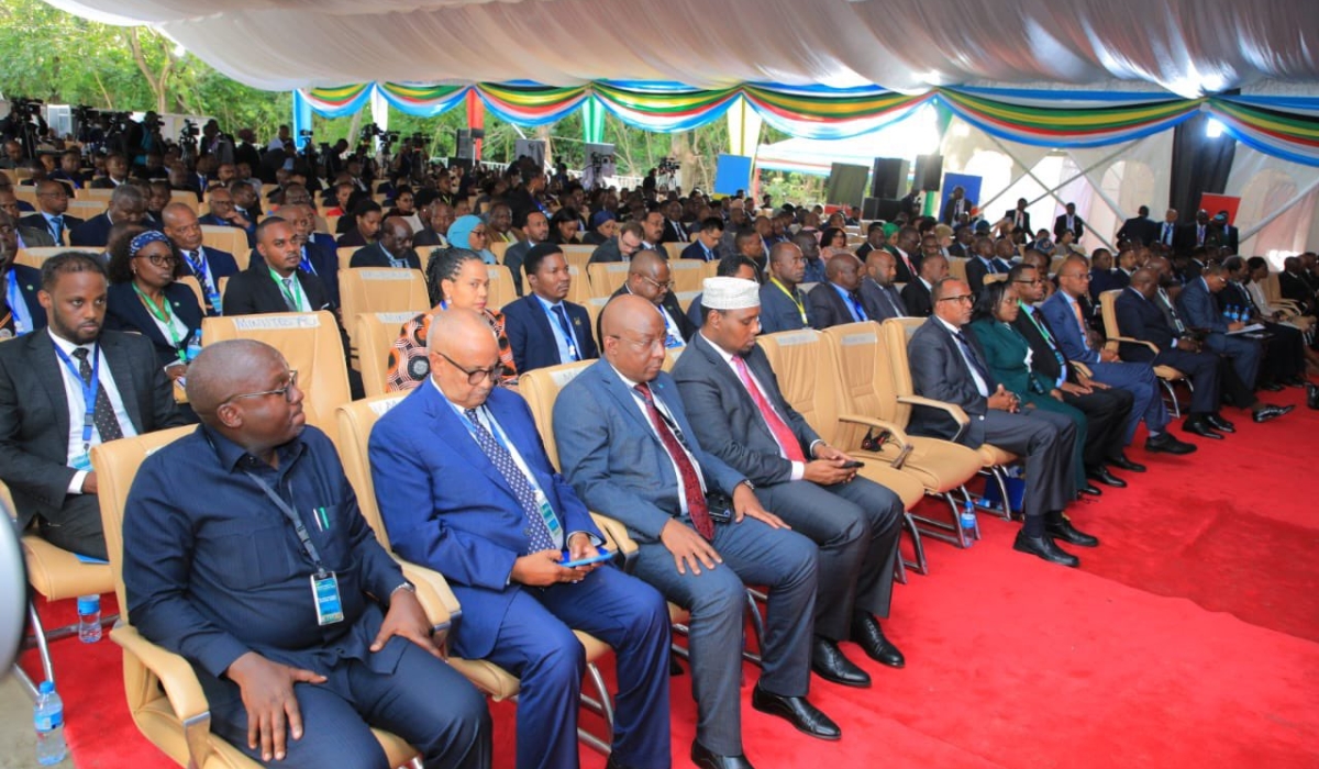 Delegates during the EAC High-Level Forum on Climate Change & Food Security in Arusha Tanzania on Thursday, November 23.