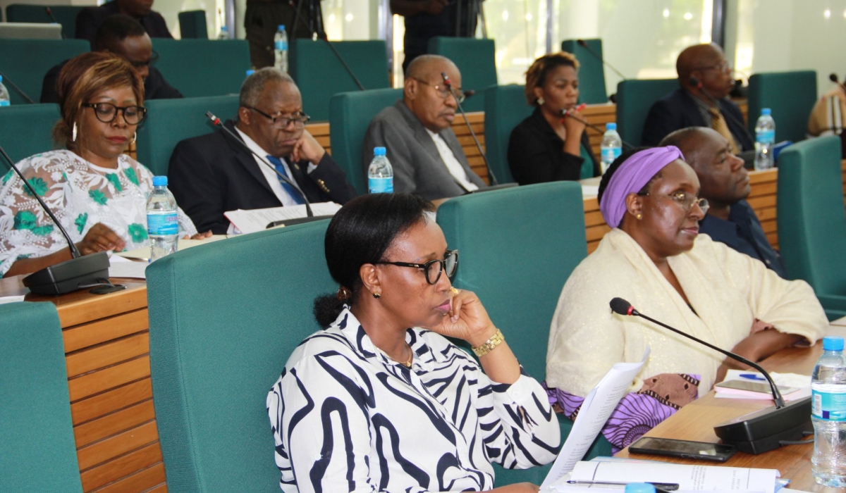EALA MPs during a plenary session on November 8, 2023, in Arusha, Tanzania, the headquarters of the EAC. The assembly is in Kigali in line with the rotational sittings principle in the EAC Partner States’ capitals to bring the community closer to the people. Courtesy photo