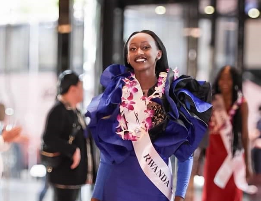 Sylvie Isimbi at Miss Friendship International 