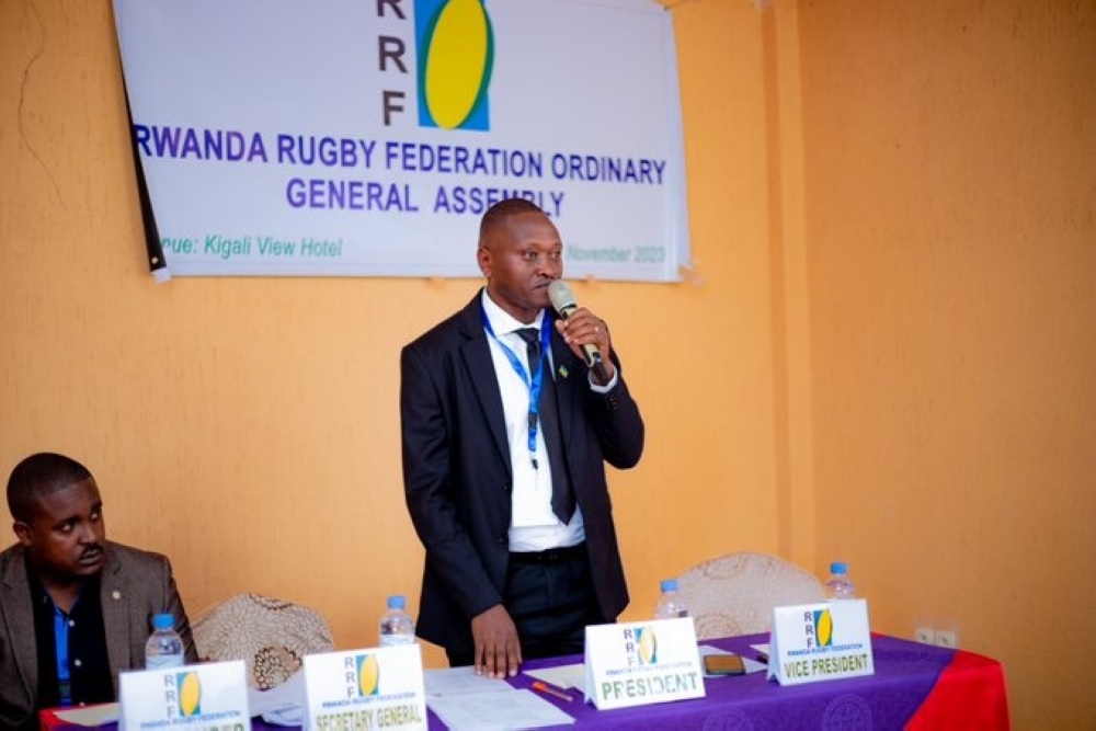 Tharcisse Kamanda has been re-elected president of Rwanda&#039;s Rugby governing body. He will be in office for another four-year term-courtesy.