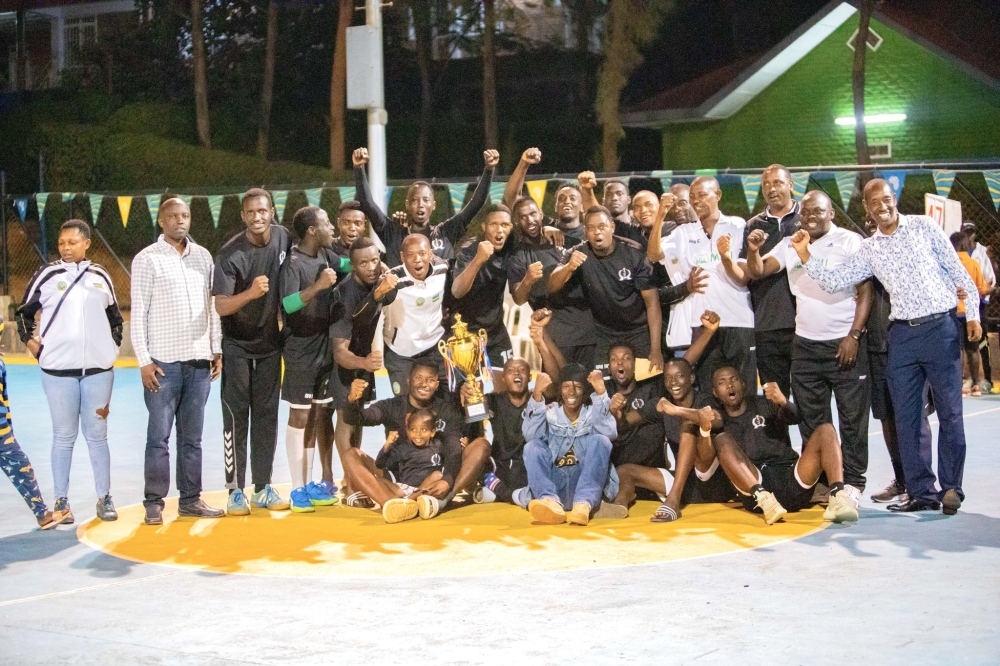 APR (men)  handball club were crowned champions of the 2023 Coupe du Rwanda tournament in Kigali .Courtesy