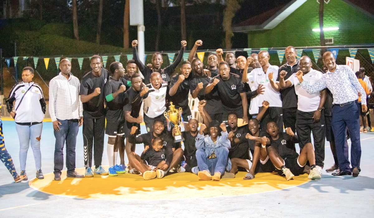 APR (men)  handball club were crowned champions of the 2023 Coupe du Rwanda tournament in Kigali .Courtesy