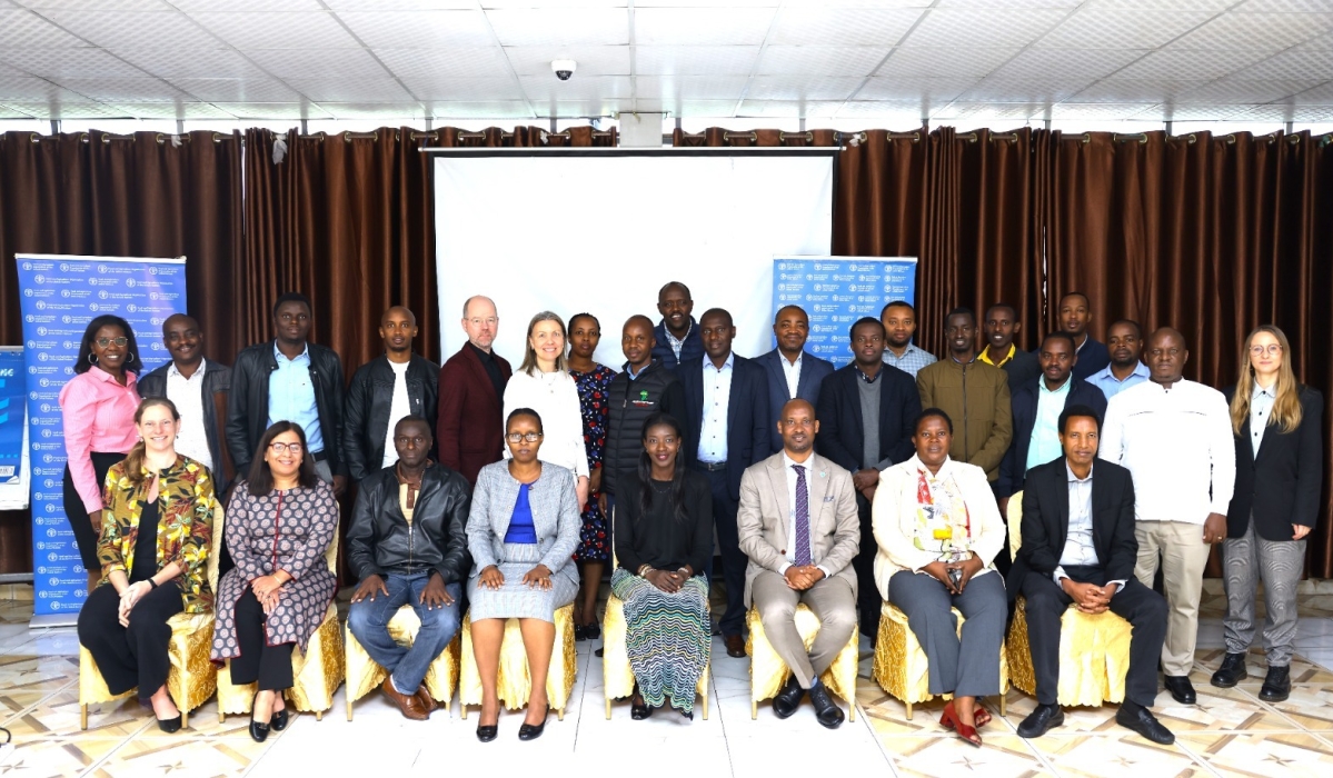Delegates who attended the opening of the first training session of the PSTA 5 “Rwanda Agriculture and Food Systems - Policy Learning Programme” (PLP)