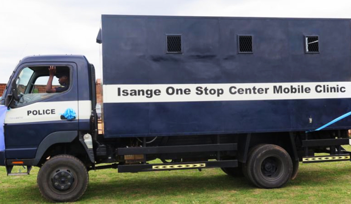 A mobile clinic to  facilitate Isange One Stop Centre to help more victims in the country