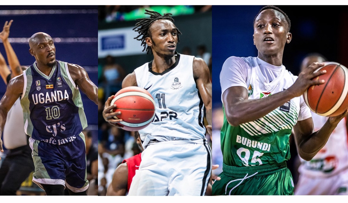 City Oilers&#039; Robinson Opong , APR BBC&#039;s  Jean Jacques Nshobozwa and Dynamo&#039;s Guibert Nijimbere, are the main players who will lead their sides during the BAL 2024. Courtesy