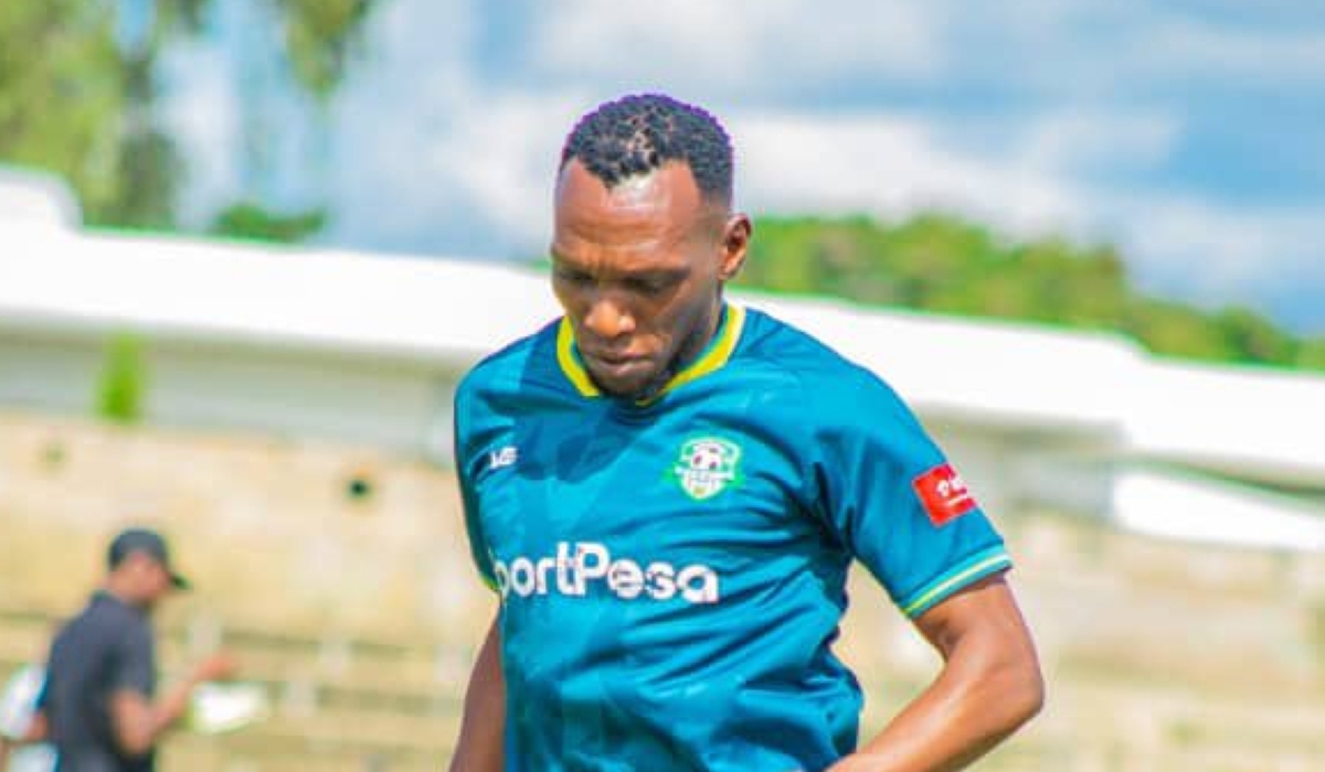 Singida Big Stars striker Meddie Kagere with the ball. Courtesy
