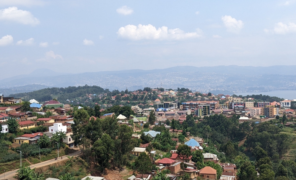 A landscape view of Rusizi town which is one of the six second cities in Rwanda. PHOTOS BY GERMAIN NSANZIMANA