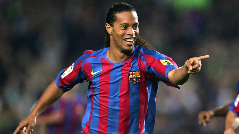 Barcelona and Brazil legend and Ronaldino de Assis Moreira, popularly known as Ronaldinho Gaucho.
