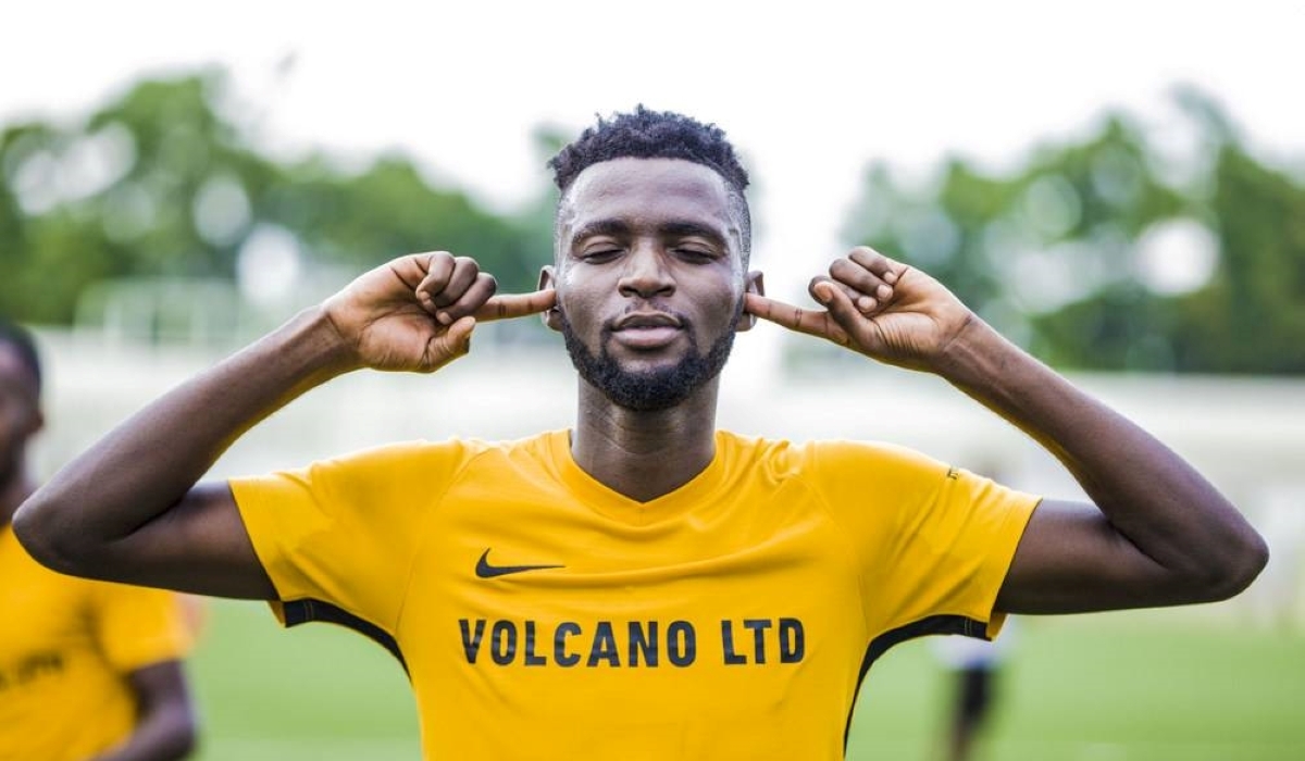 Jean-Bertrand Iradukunda while playing for Mukura VS.