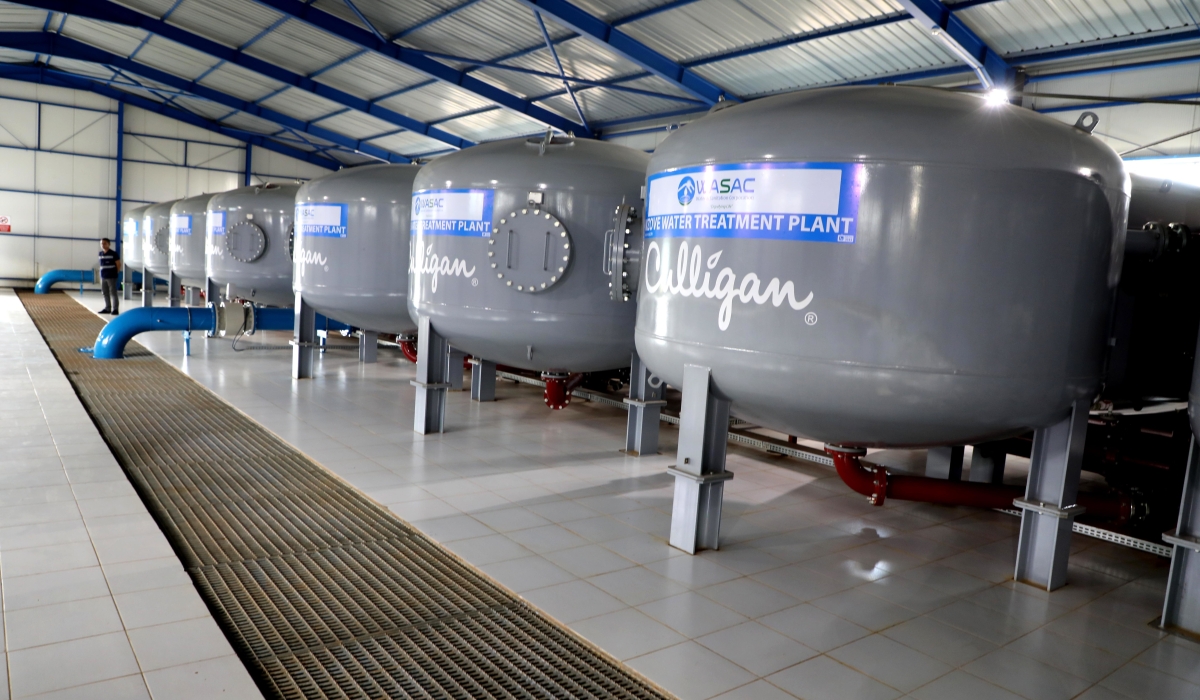 Nyabarongo water treatment plant in Kigali. AfDB approves over $270m for water access, sanitation. FILE