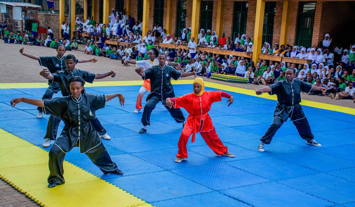 Rwanda Kung-Fu Wushu Federation (RKWF) last week launched a new initiative to promote Kung-Fu in schools. Courtesy