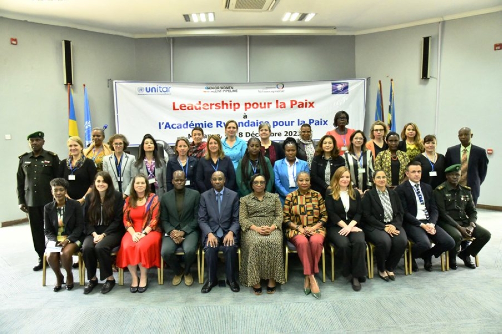 Women leaders from 17 countries began a course that aims at increasing the representation of women in leadership roles in United Nations peace operations in French-speaking countries. Courtesy