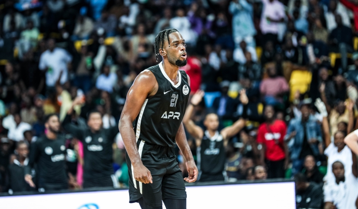 APR star power forward Axel Mpoyo during a past game. Photo by Dan Gatsinzi