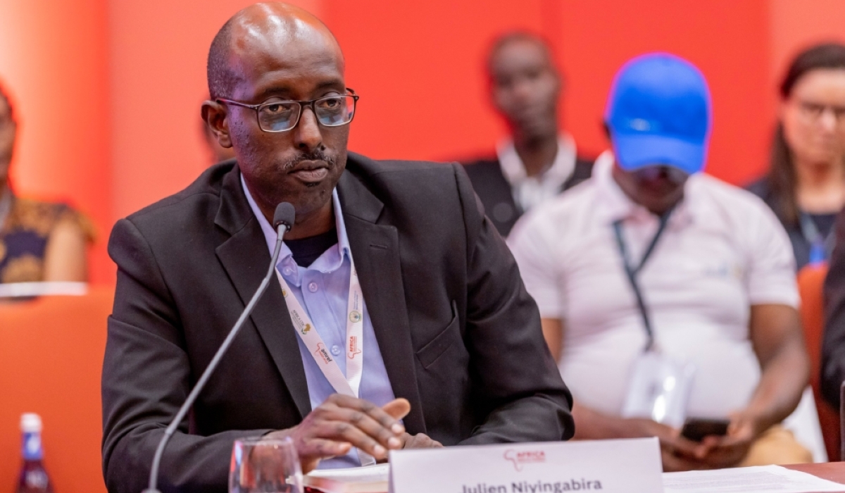 Julien Niyingabira, the Division Manager of the Rwanda Health Communication Centre. File