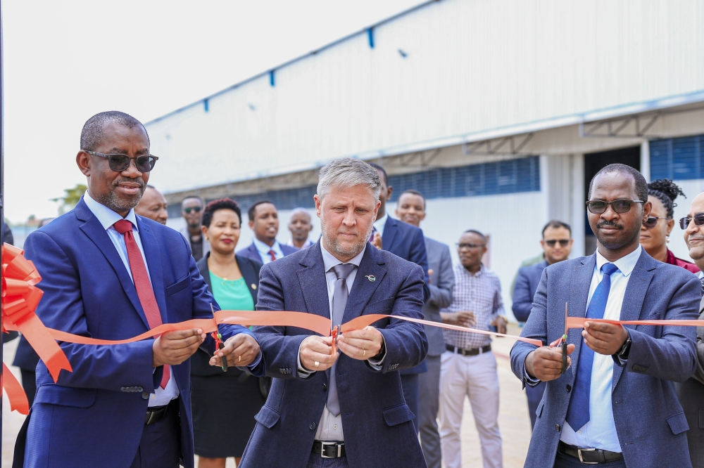 Officials  inaugurated two new spacious warehouses, one occupying 2500 and 3000 square meters, as part of their commitment to excellence, innovation, and continual growth.  Photos by Christianne Murengerantwari