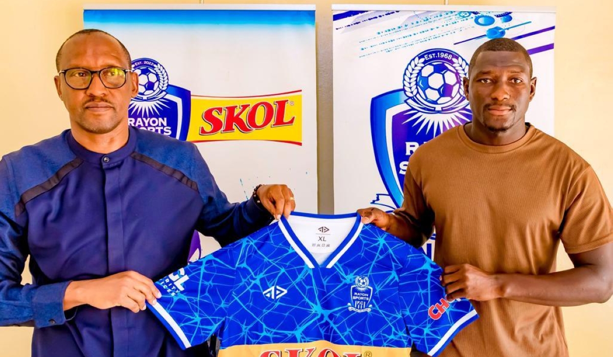 Rayon Sports have announced the signing of Guinean striker Alsény Camara. Courtesy