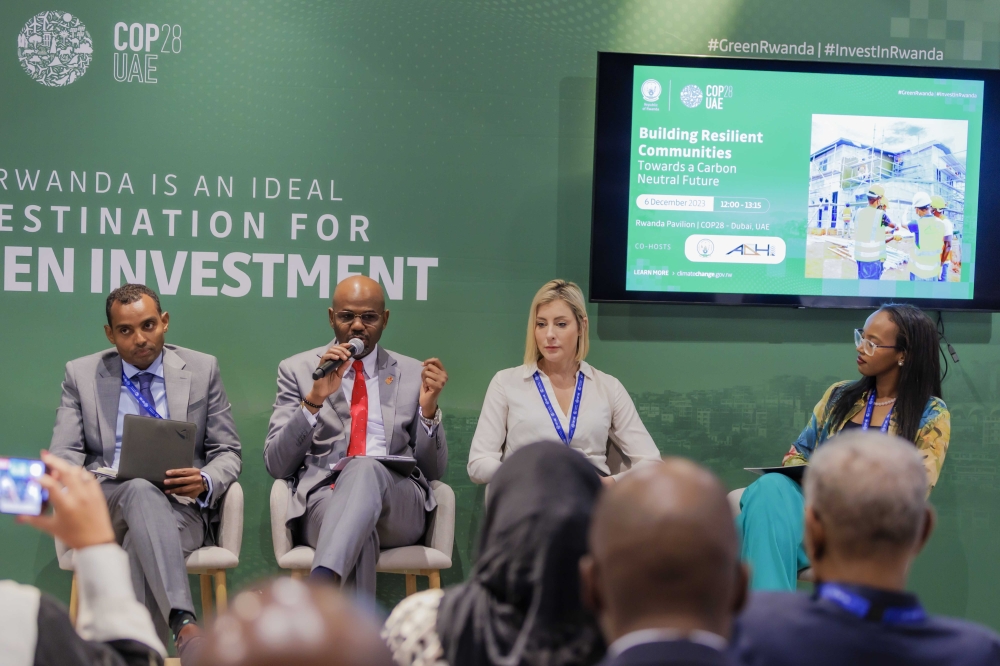 ADHI Rwanda, hosted a side event to shed light on pioneering sustainable housing technologies with transformative potential for reducing CO2 emissions and embodied carbon. Courtesy