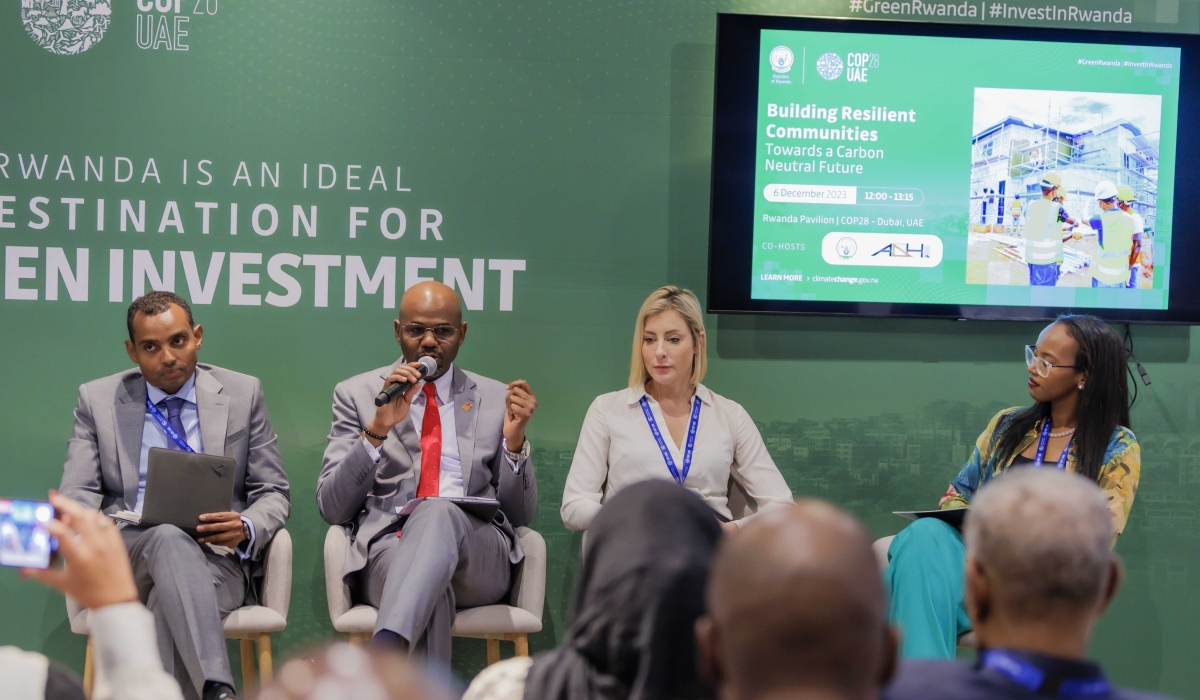 ADHI Rwanda, hosted a side event to shed light on pioneering sustainable housing technologies with transformative potential for reducing CO2 emissions and embodied carbon. Courtesy