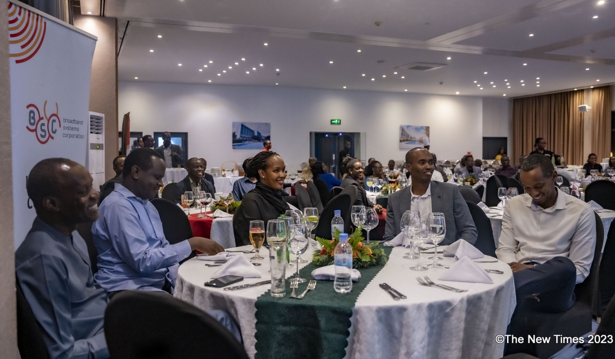 Broadband Systems Corporation (BSC) Rwanda,  hosted a gala dinner to express appreciation to its diverse clientele in Kigali on December 8. Photos by Emmanuel Dushimimana
