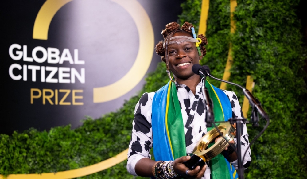 Grace Ineza Umuhoza, a Rwandan eco-feminist and child advocate, has called for increased climate finance to the newly adopted disaster fund known as the “Loss and Damage Fund”. COURTESY