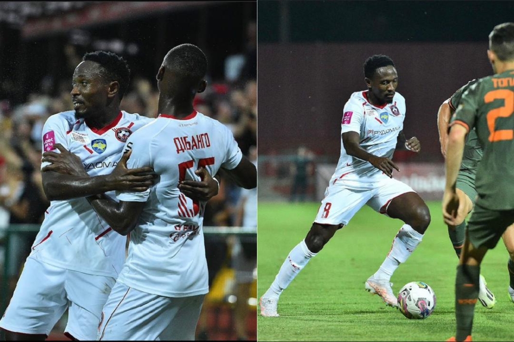 Rwanda international Djihad Bizimana again proved his mettle with a commanding performance as Kryvbas played out a 2-2 draw with Zorya Luhansk. Courtesy