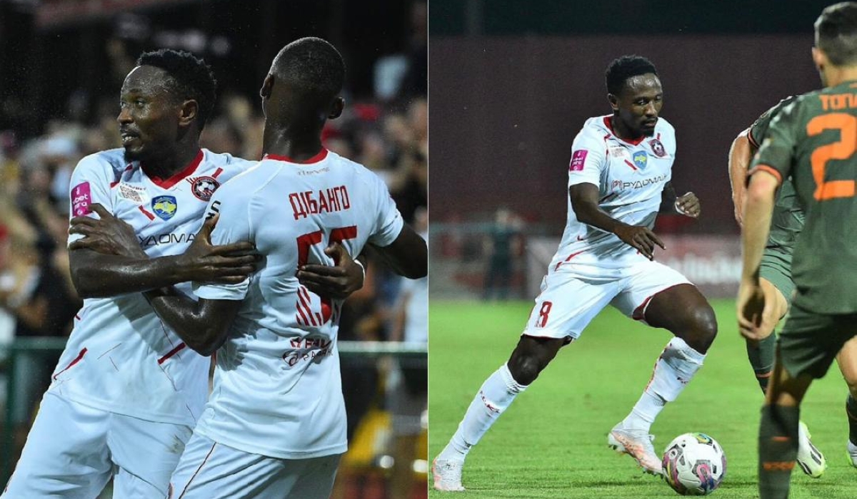 Rwanda international Djihad Bizimana again proved his mettle with a commanding performance as Kryvbas played out a 2-2 draw with Zorya Luhansk. Courtesy