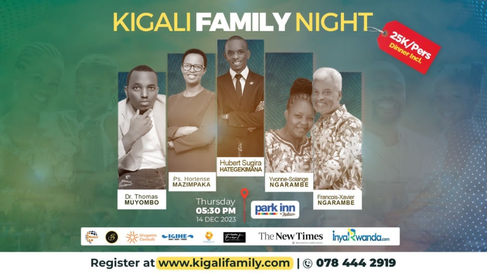 The inaugural Gala Dinner is scheduled for Thursday, December 14 at 6 PM at the Park Inn Hotel, marking the commencement of KFN. COURTESY