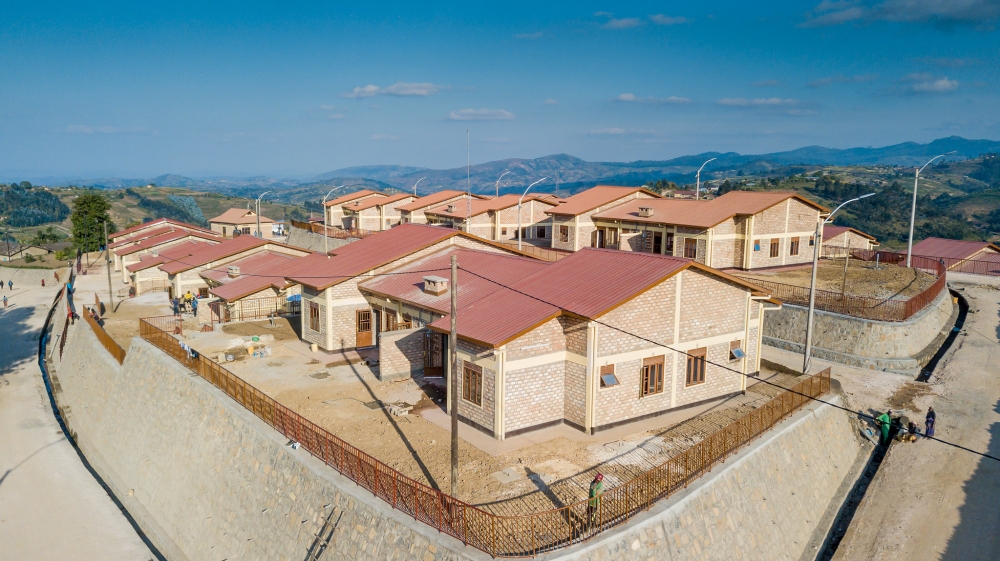 Some of new houses that were given to vulnerable residents in Nyaruguru District in 2022. The idea of making a better Rwanda has always been, and always will be, a work-in-progress. FILE