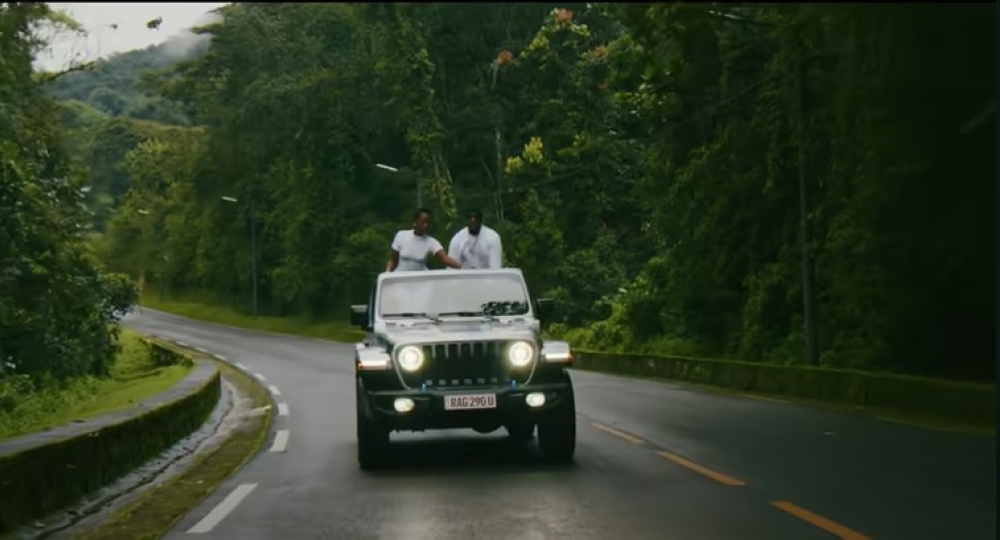 A screen-shot from the video of the US-based singer Benjamin Mugisha  "The Ben&#039; s new song  ‘Ni Forever’ that he released to celebrate his wife Pamella Uwicyeza. Courtesy