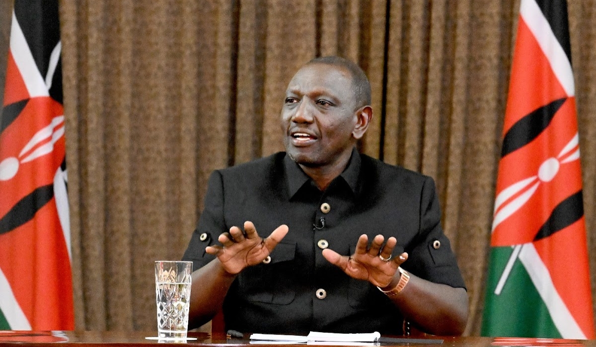 President William Ruto of Kenya. INTERNET PHOTO