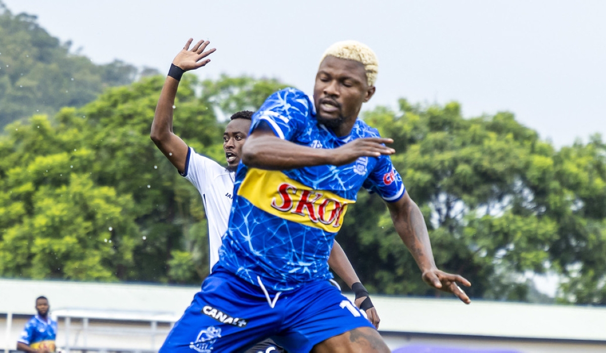 Rayon Sports striker Heritier Luvumbu