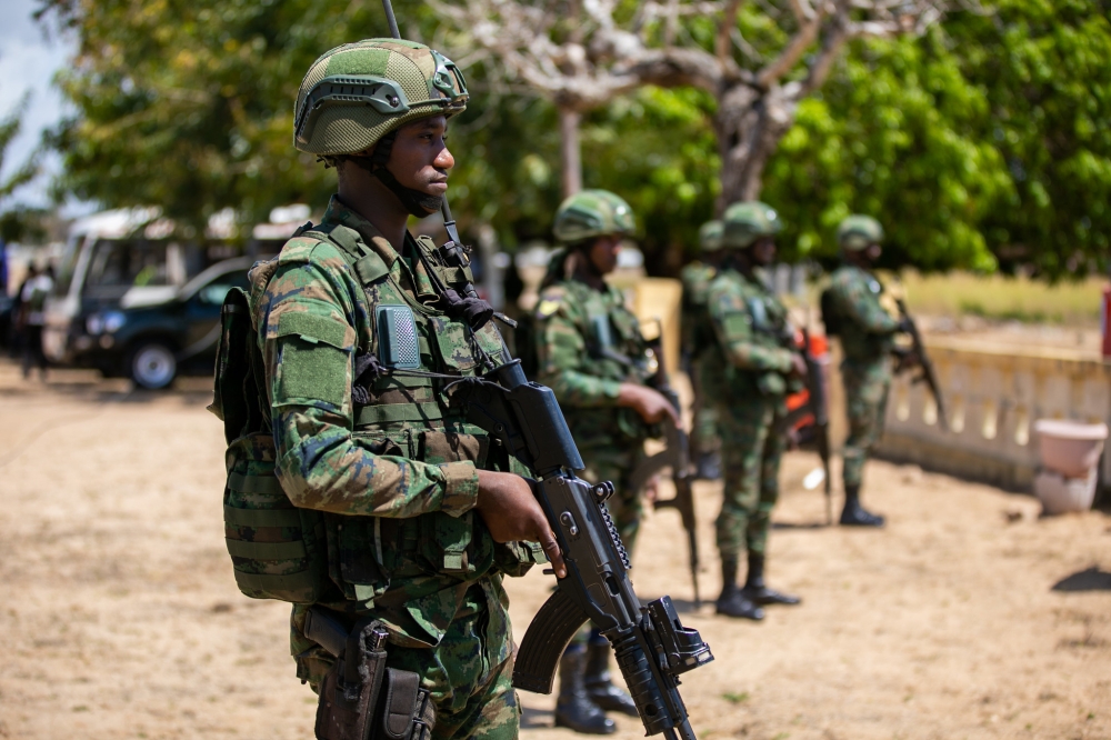 Rwanda Security Forces in Cabo Delgado in Mozambique. Photo by Olivier Mugwiza