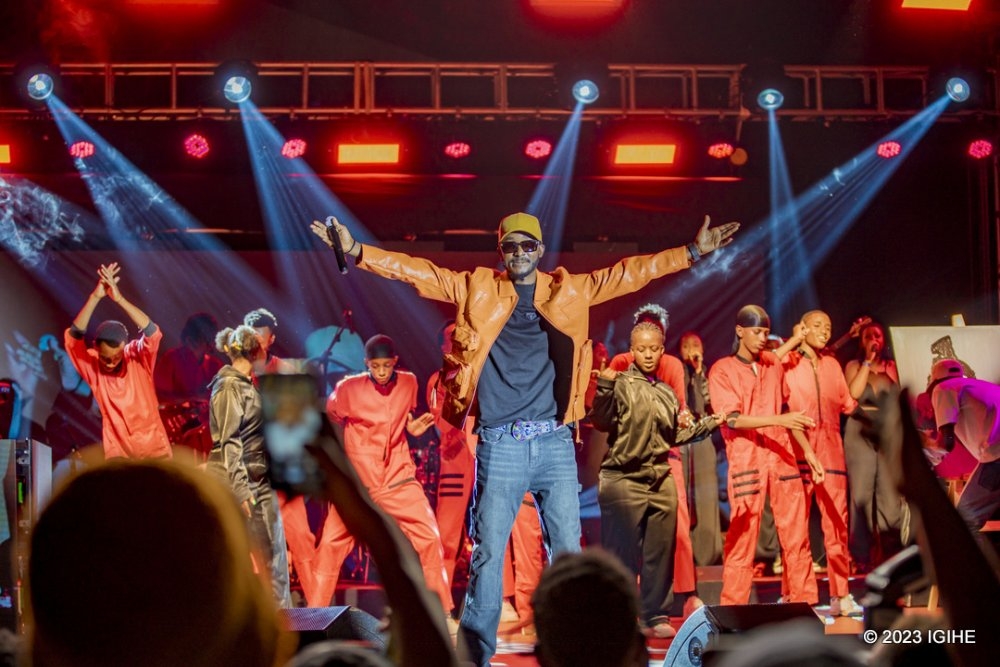 Yago Pon Dat took the stage to launch his highly anticipated debut album, &#039;Suwejo&#039; on December 23. Photo by Igihe